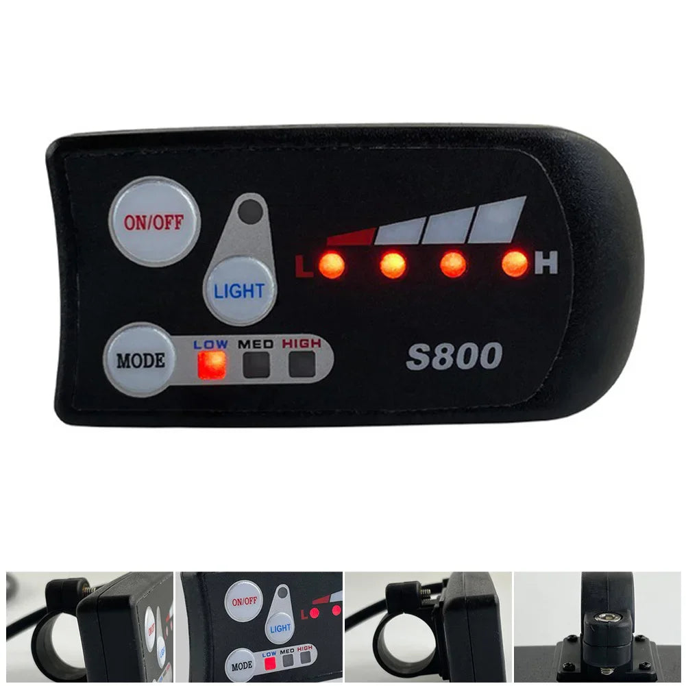 250W-750W Brushless For Electric Bike Controller LCD Panel Scooter EN06 S830 S866 JN Controller 15A 25A WP Plug Square Wave GD06