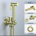 Brass Handheld Toilet Bidet Sprayer Set Accessories Black Bidet Faucet for Bathroom Sprayer Shower Head Self Cleaning White
