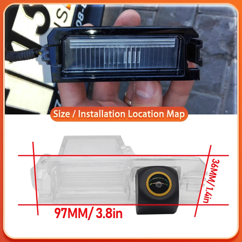 HD 1080X720P Vehicle Camera For Kia Rio 4 YB MK4 2017~2020 Cadenza K7 YG 2017~2020 Niro DE 2016~2020 Car Reverse Parking Monitor