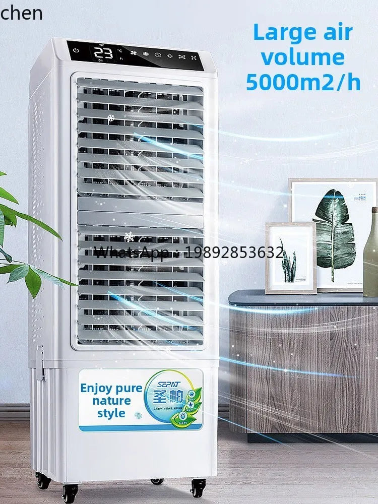 air cooler  hotel air conditioner fan outdoor restaurant external pendulum commercial intelligent mobile water cooling fan