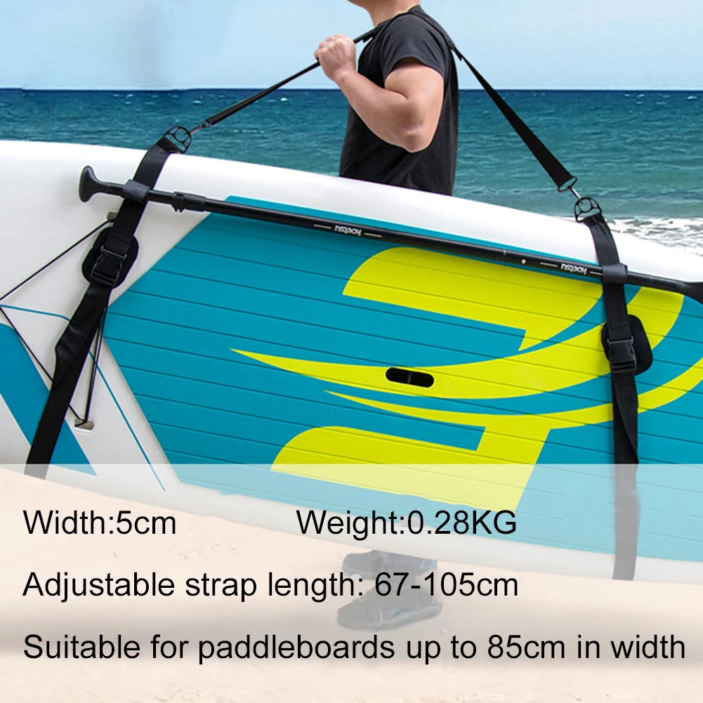 Adjustable Surfboard Shoulder Belt Carry Sling Portable Stand Up Surf Paddle Board Shoulder Strap Carrier Accessories
