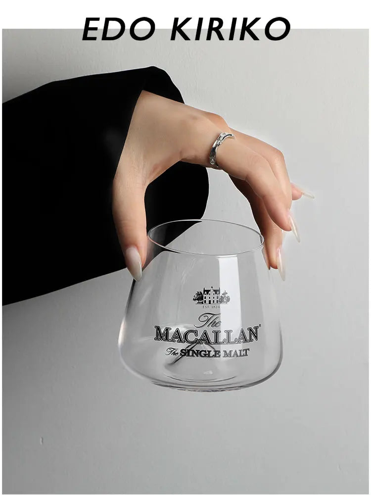Fashion Whiskey Glasses, Scotch Whisky, Bourbon, Cocktails, RUM, Durable Whiskey Glasses