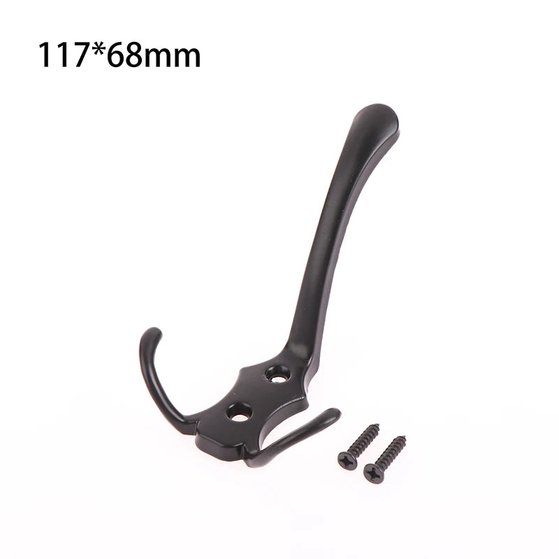 Hooks Wall Mounte Coat Hat Clothes Orginazer Zinc Alloy Hook Bathroom Closet Wardrobes Wall Hanger Hooks Wall Clothes Hanger