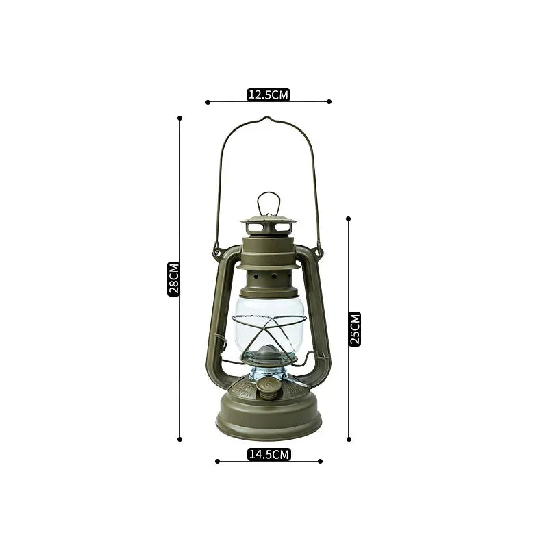 Outdoor Camping Tent Lights Old Lamps Vintage Camping Ambient Lights Portable and Hangable Camp Lantern