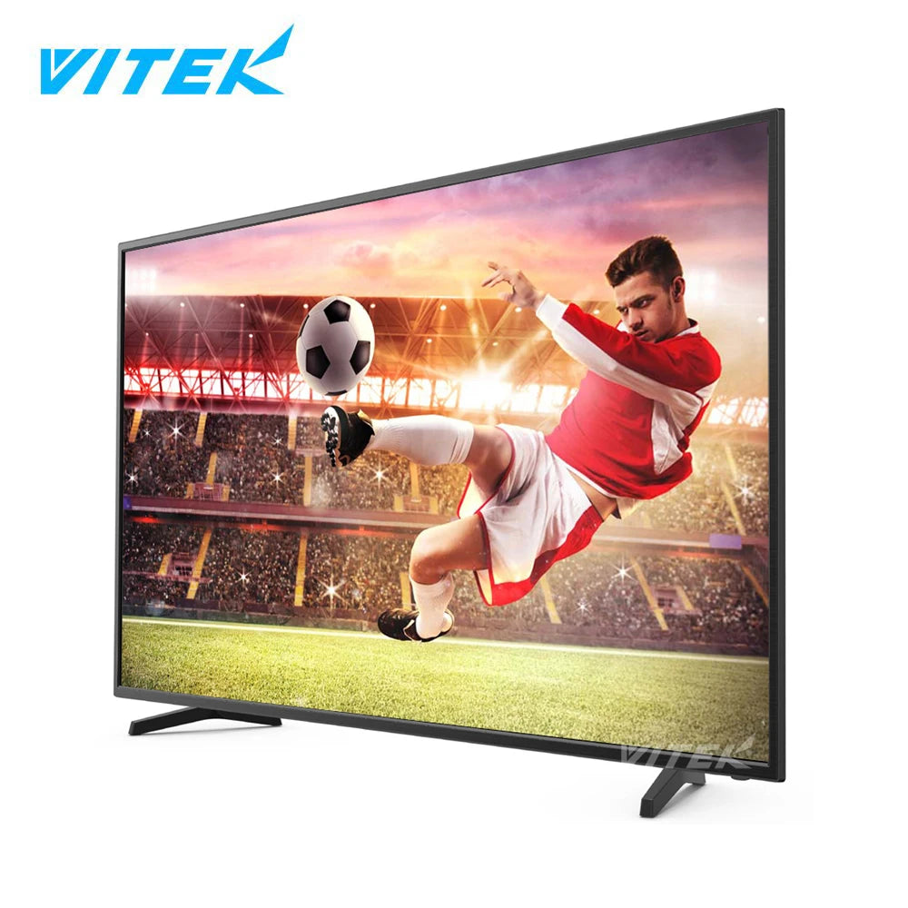 VITEK 49 60 78 Inch Smart 4K Television LED TV,Cheap Chinese Flat Screen UHD Television,55 65 75 80 85 Inch Smart UHD LED TV 4K