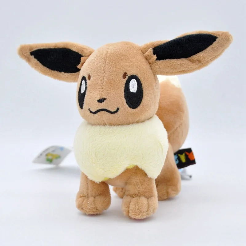 Soft Eevee Plushies Plush Toys Eevee Evolution Sylveon Umbreon Espeon Sylveon Glaceon Jolteon Stuffed Animals Peluche Dolls Gift