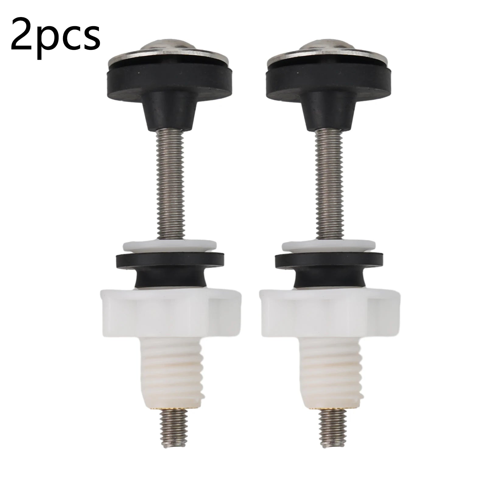 2PCS Tank Bolt M6 Bolts Rubber Toilet Cistern To Toilet Pan Fixing Fitting Sealing Kit Close Coupling Bolts Bathroom Accessories