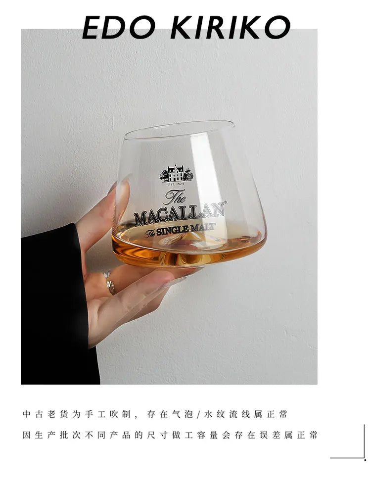 Fashion Whiskey Glasses, Scotch Whisky, Bourbon, Cocktails, RUM, Durable Whiskey Glasses