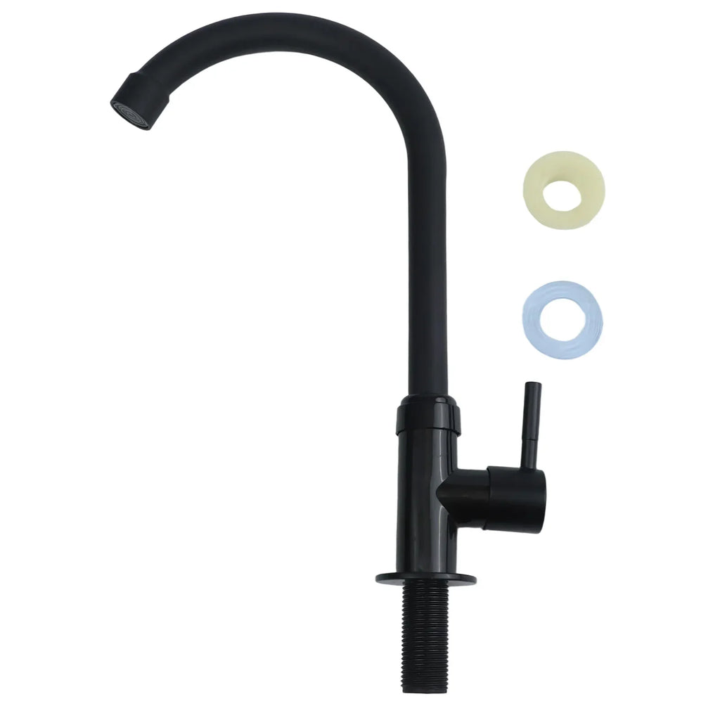 Black Kitchen Faucet Dual Function Single Handle Pull-out Mixer Hot And Cold Water Faucet Countertop Spray Head Faucet