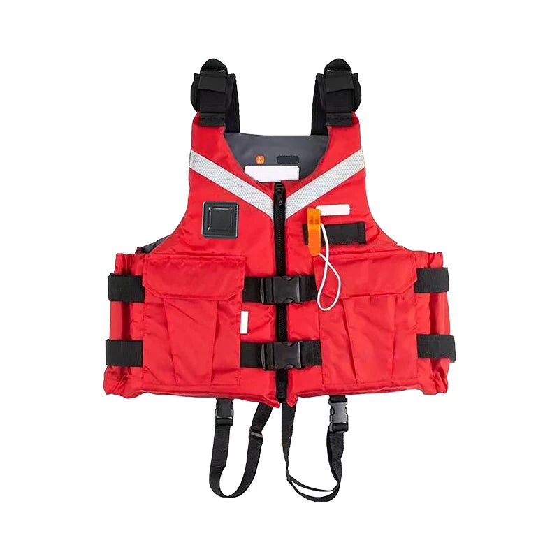 Impact Vest Life Jacket for Adults, Water Sports Life Vests, Surf Lifeguard, Kayaking and Water Sports, Size XXL for 110 kg