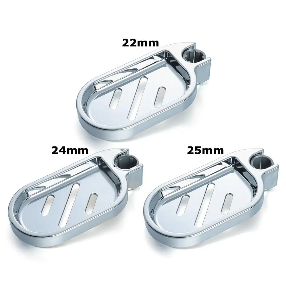 Adjustable Rail Slide Bathroom Bath Shower Soap Dishes Sprinkler Holder Soap Rack For 22 24 25 mm Bathroom Hardware