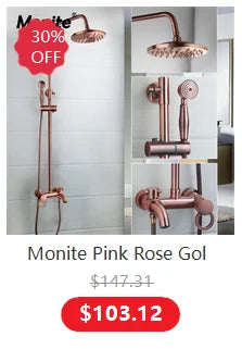 Monite Wall Mounted Bathtub Chrome Brass Bathroom Basin Mixer Faucet Sink Tap Hot & Cold Water Mixer Retail Laundry Faucet