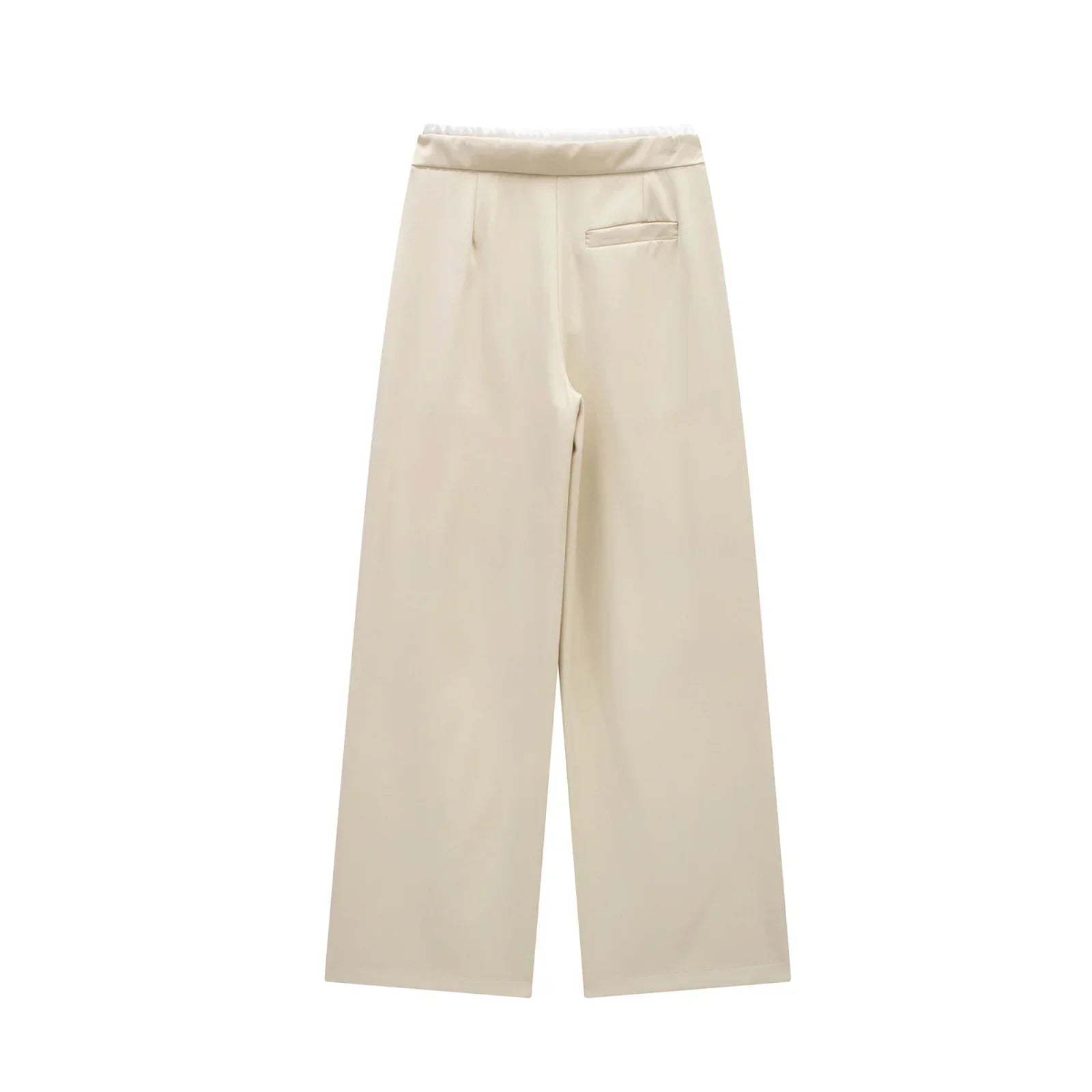 HXAO 2024 Women's Pants Baggy Wide Pants Woman Fashion Black Trousers Casual High waisted Pants Autumn Bluey Flared leggings