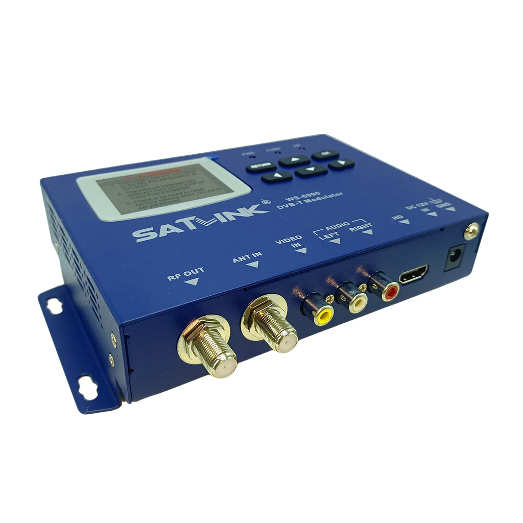 HD encoder modulator AV to RF HD to RF DVB-T DVB-C ISDBT TDT DTV modulator CATV self-produced programs