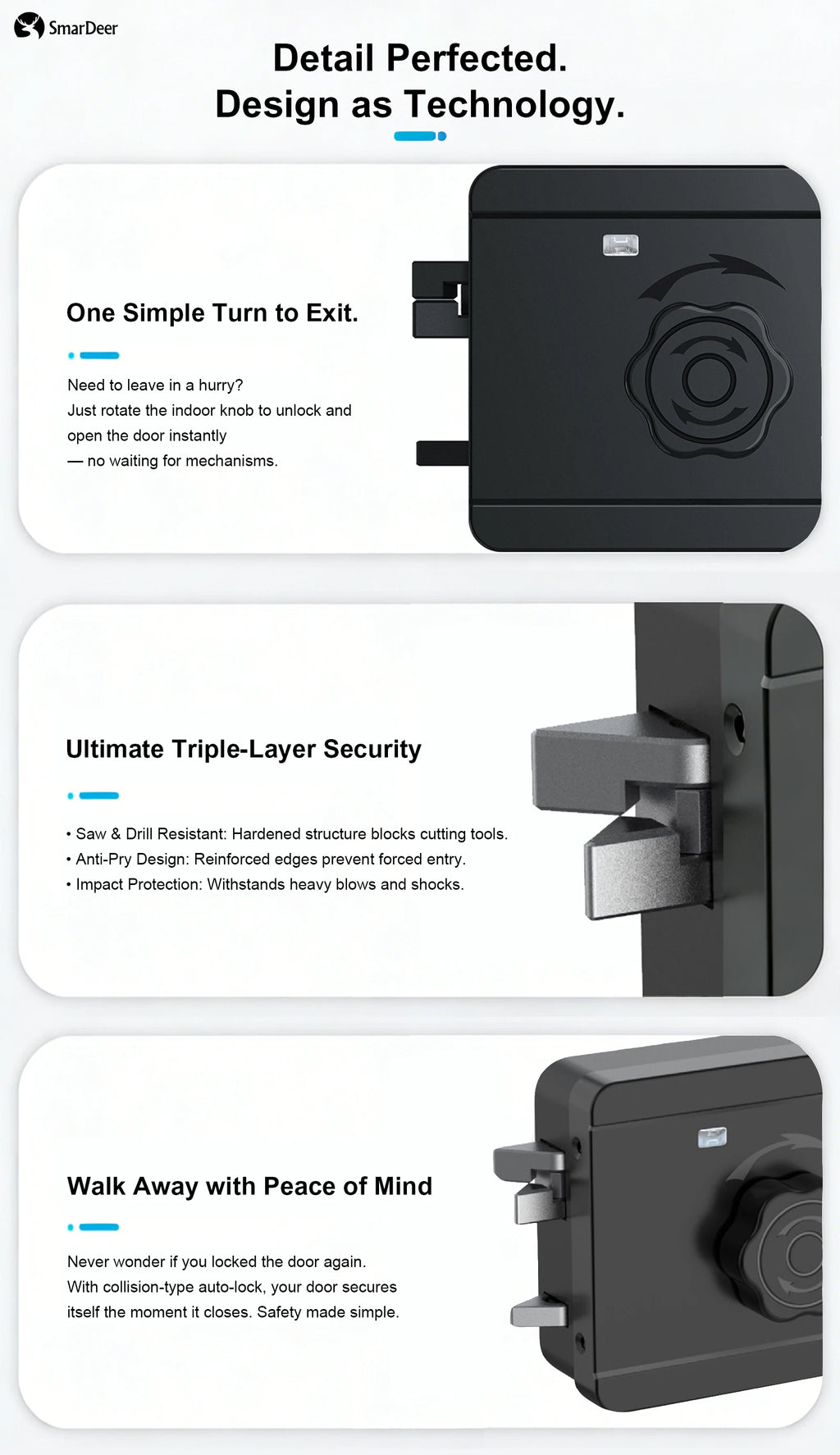 Outdoor waterproof fingerprint lock, facial recognition intelligent door lock, outdoor door electronic lock with anti-theft code