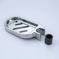 Adjustable Rail Slide Bathroom Bath Shower Soap Dishes Holder For 22 24 25 mm Home