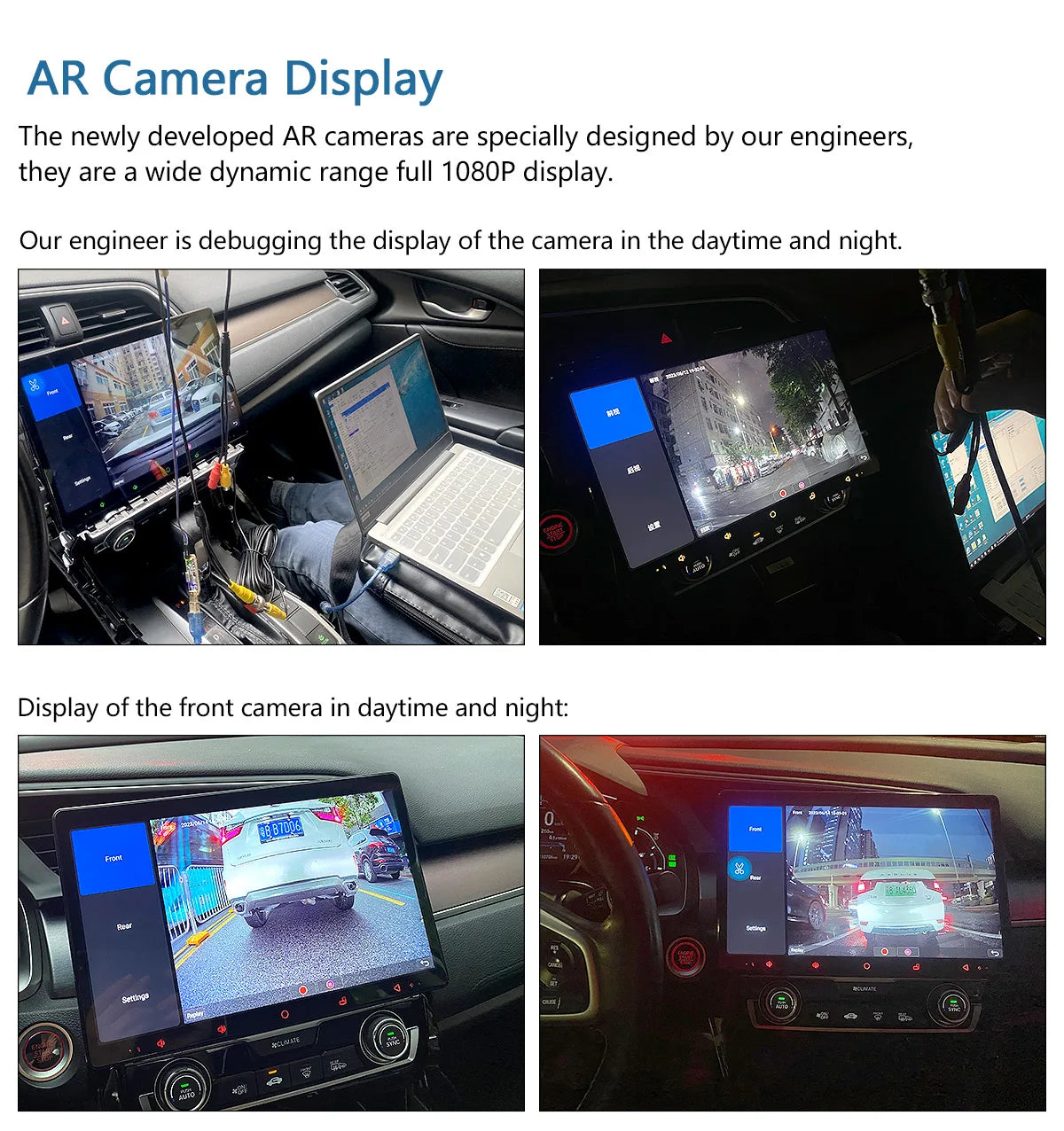 Joying New Developed AR Front Camera Or Rear Camera