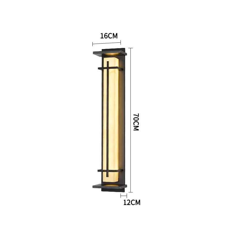 Outdoor Wall Lighting Modern simple villa Waterproof wall lamp Exterior wall Porch Balcony Stainless steel Garden Terrace light