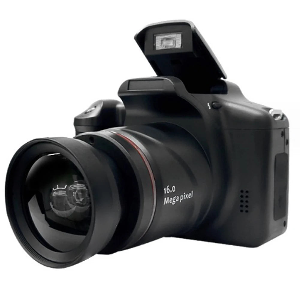 16MP Digital Camera with 2.4 Inch LCD Screen Vlogging Camera 16X Digital Zoom for Photography and Video