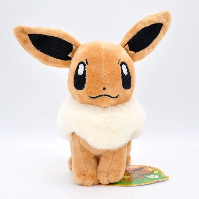 Soft Eevee Plushies Plush Toys Eevee Evolution Sylveon Umbreon Espeon Sylveon Glaceon Jolteon Stuffed Animals Peluche Dolls Gift