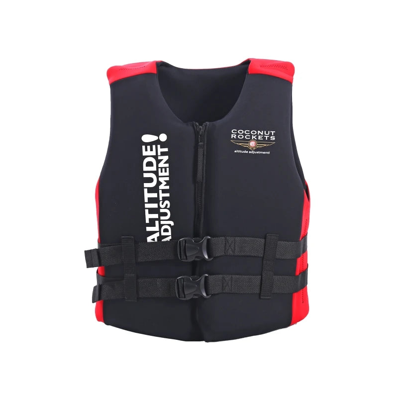 Impact Vest Life Jacket for Adults, Water Sports Life Vests, Surf Lifeguard, Kayaking and Water Sports, Size XXL for 110 kg