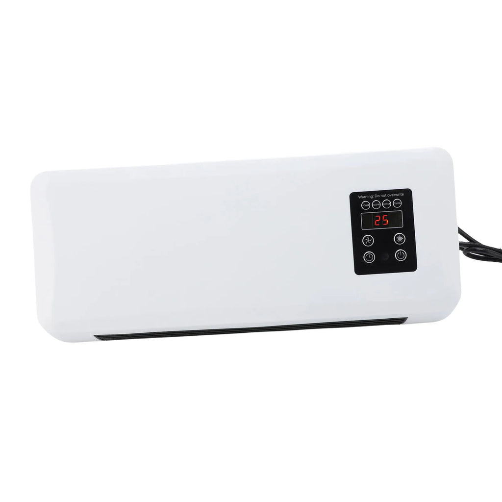 Wall Mounted Air Conditioner Low Noise Wall Hanging Heater Cooler Space Saving Efficient Multifunctional for Home Bedroom
