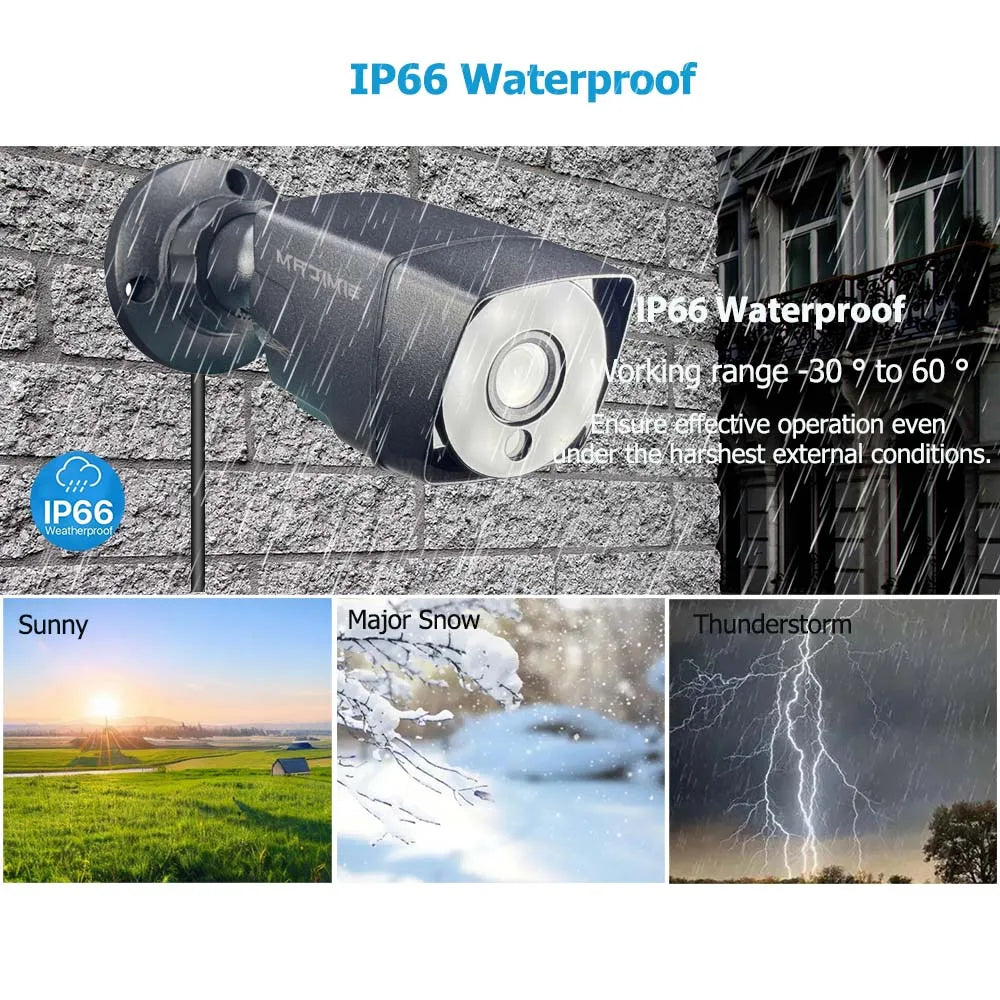 HD 1080P/720P AHD Analog Security Camera Outdoors 1MP/2MP Surveillance Camera Night Vision Waterproof For DVR System