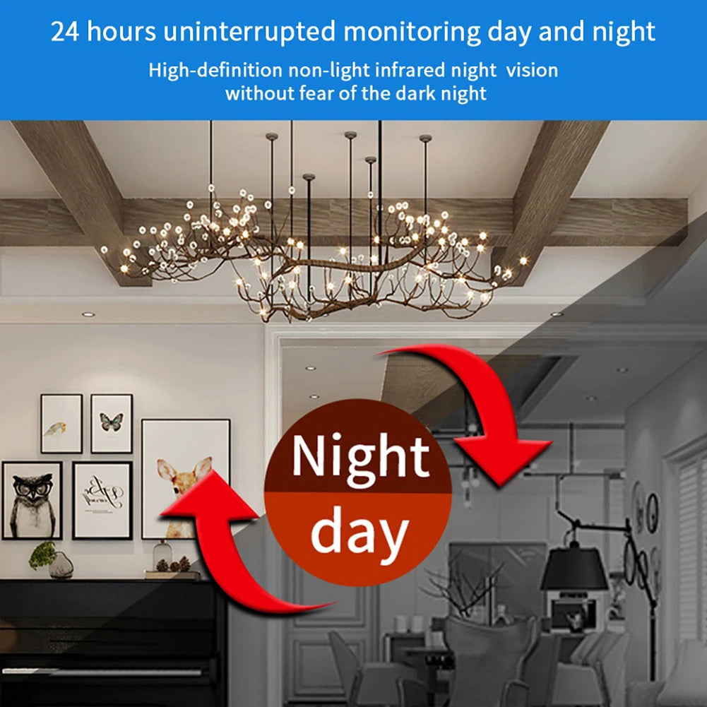 Surveillance Webcam Night Vision Home  Protection Camera Motion Detection Alarm Camcorder for Home Room Car