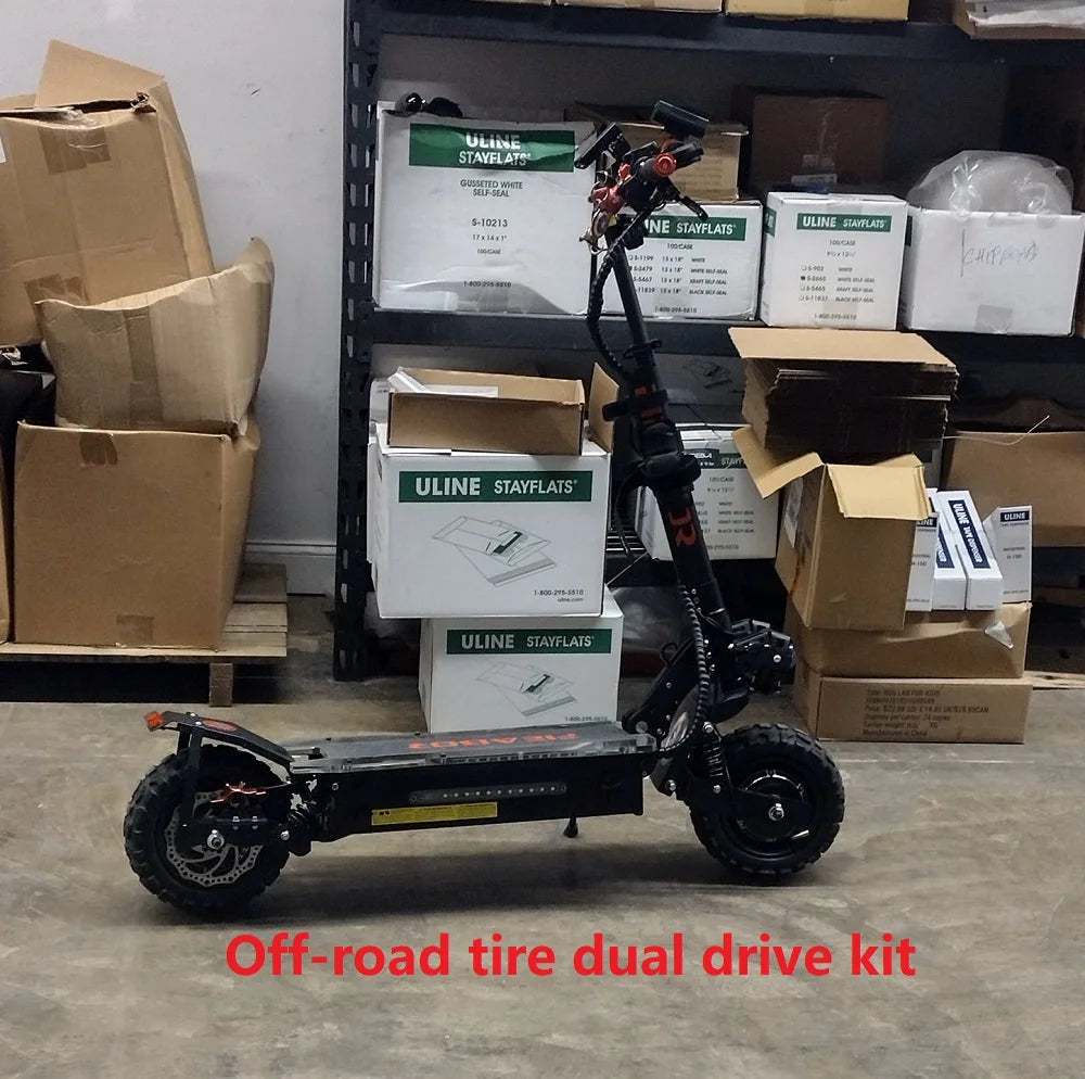 11 Inch Dual Drive 5600W Powerful Electric Scooter Motor 52V60V1600W2800W3000W Electric Bicycle Motor Suitable For Scooter Model