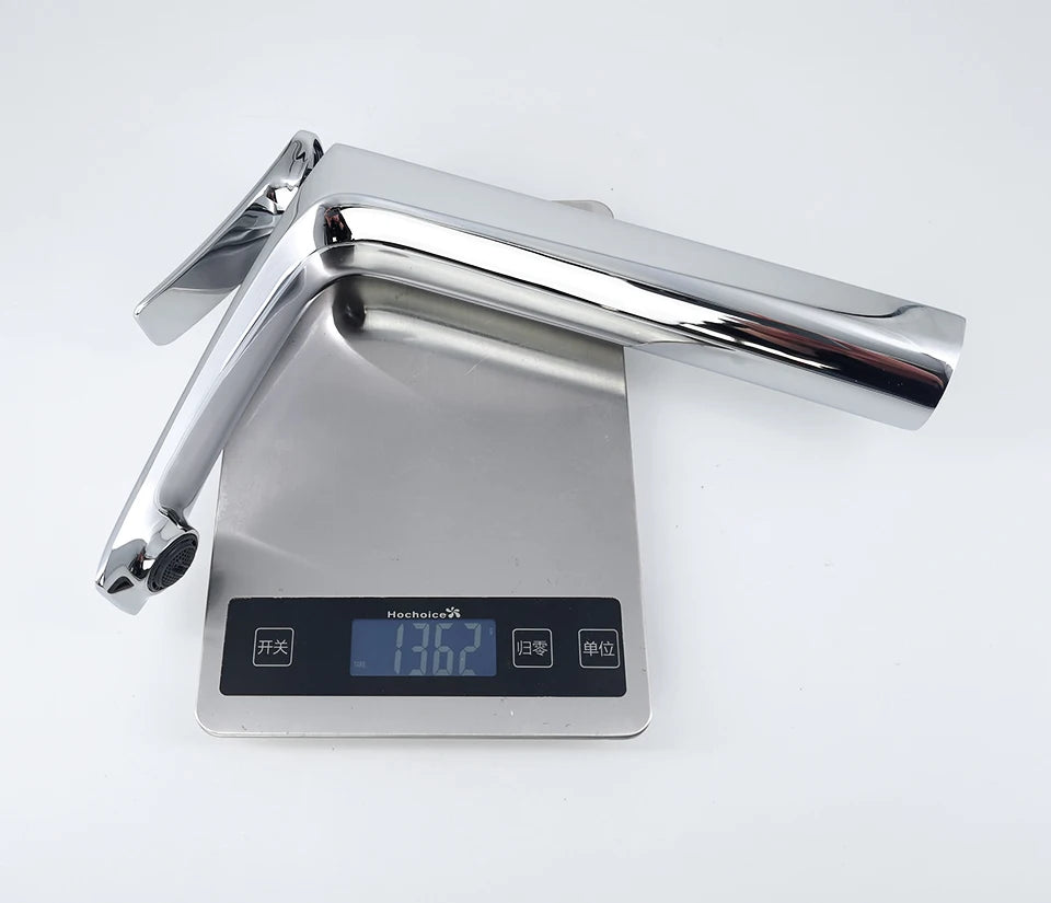 VGX Luxury Gold Bathroom Faucets High Basin Mixer Tall Sink Faucet Gourmet Washbasin Tapware Hot Cold Water Tap Brass Chrome