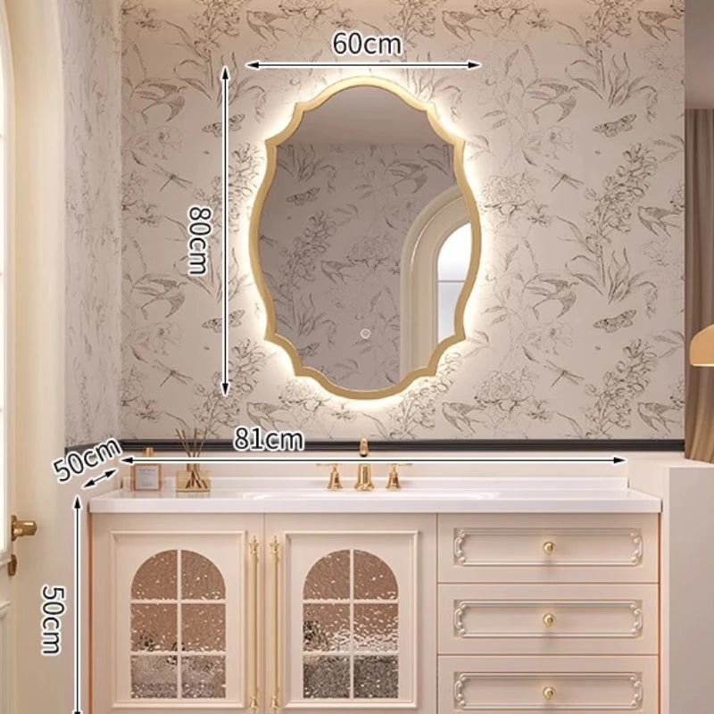 Storage Drawers Bathroom Cabinet Interior Dividers Mirror White Bathroom Cabinet Shelving Modern Badkamer Meubel Accessories