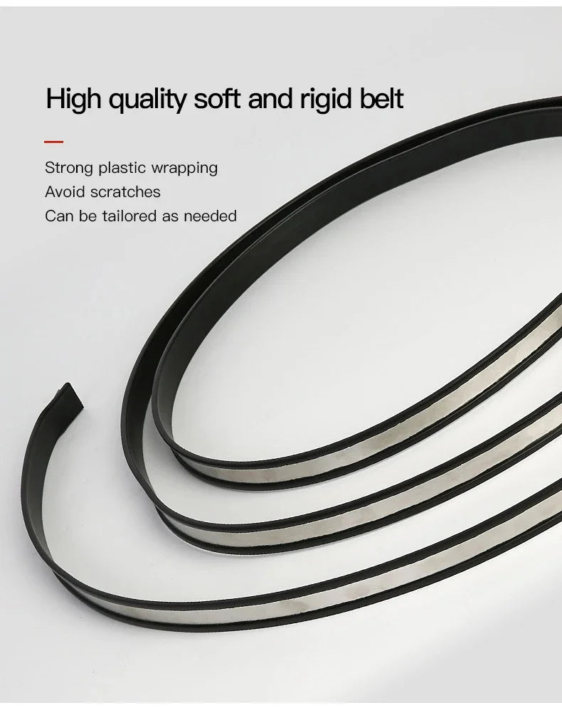 Modern Black And White Linear Wall Lamp Skyline LED Strip Without Main Light Decoration Living Room Background Bathroom Lamps