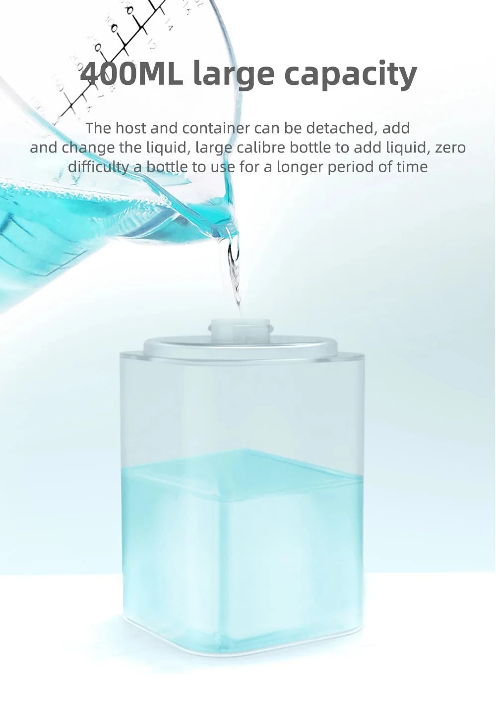 USB Rechargeable Infrared Automatic Foam Soap Dispenser Touchless Hand Sanitizer Dispenser for Bathroom Kitchen