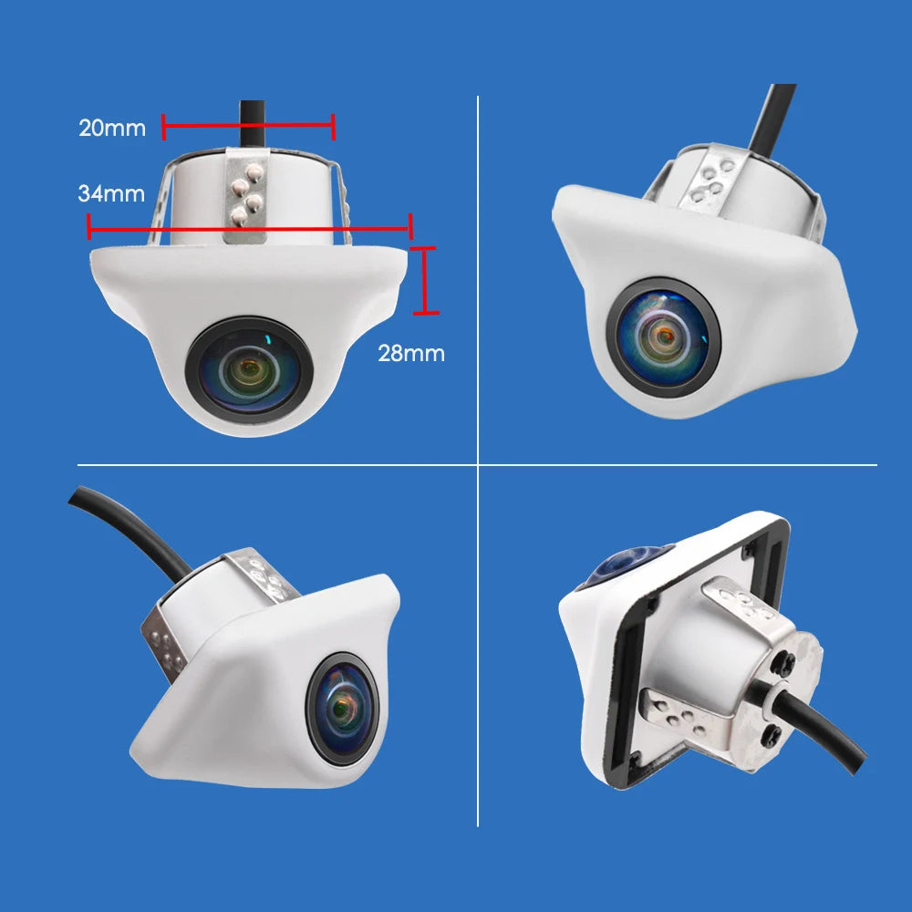 Smartour AHD 1080P Car Camera Fisheye Lens Starlight Night Vision White Colour HD Car Rear View Camera For Android Raido screen