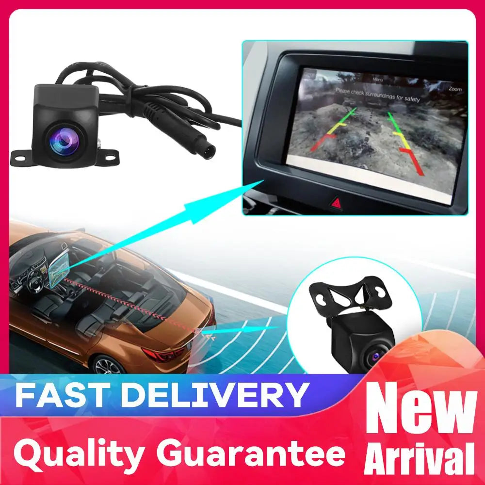 Wireless WiFi Car Rear View Camera Night Vision HD Reverse Cam IP67 Waterproof Vehicle Camera 175 Degree for Android IOS
