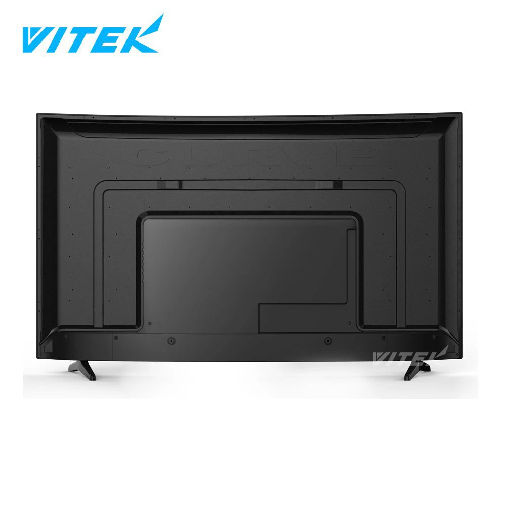 VTEX 55 Inch Wholesale Bulk OEM Flat Screen Television Set,4K UHD SmartTV Curved