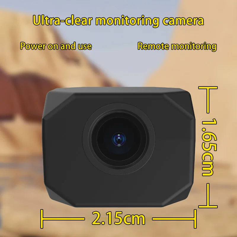4K HD WiFi Security Camera for Home Mini Smart Indoor IP Surveillance with APP Remote Monitoring Portable Design 2026 New