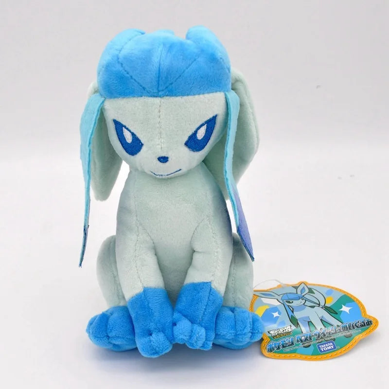 Soft Eevee Plushies Plush Toys Eevee Evolution Sylveon Umbreon Espeon Sylveon Glaceon Jolteon Stuffed Animals Peluche Dolls Gift