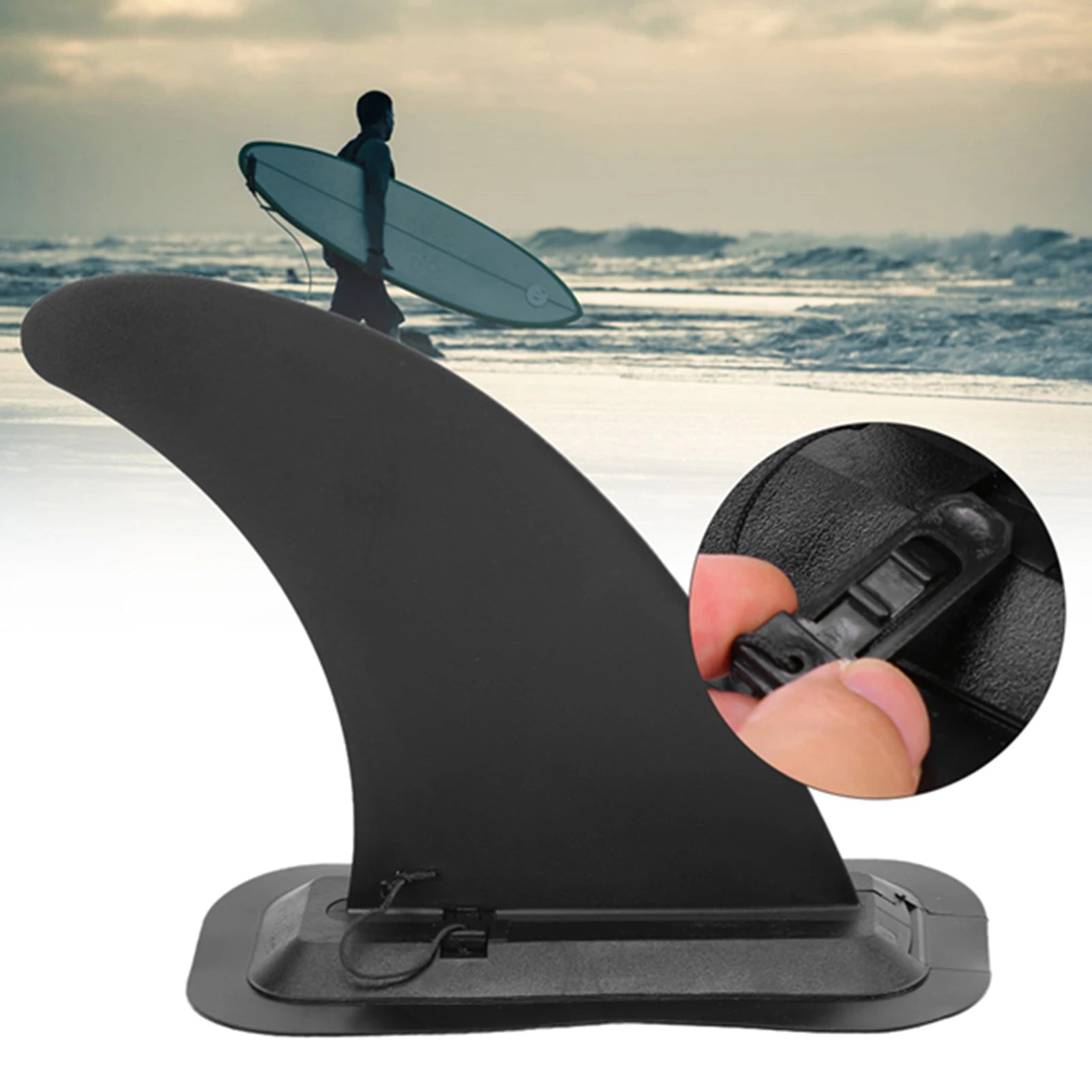 SUP Board Accessories SUP Fin Stabilizer Stand Up Paddle/Inflatable Board Surfboard Slide-in Central Fin Side Fin