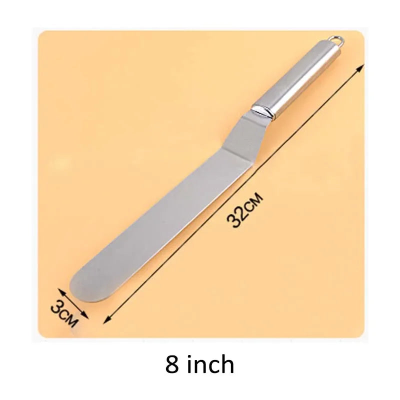Portable Cream Spatula Cake Butter Accessories Kitchen Gadgets Cake Decorating Tools Stainless Steel  Baking  Pastry Tools