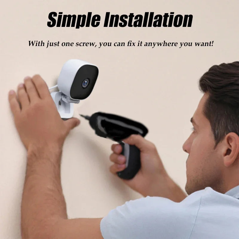 4K Mini Security Camera IP65 Waterproof Full Color Night Vision Motion Detect Surveillance Wifi Monitor with 2 Way Audio 2026