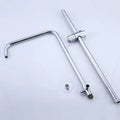 Black Stainless Steel Shower Pipe Shower Mixer Tube Bathroom Shower Faucet Accessories Fittings