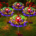 Outdoor LED Solar Firework Lights Garden Decoration Fairy Lights Waterproof Dandelion Lawn Lamp for Garden Landscape Lawn Decor