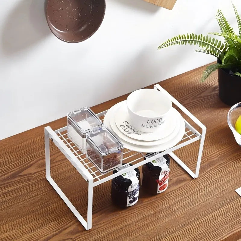 Kitchen Utensils Storage Rack Cabinet Plates Dishes Kitchenware Shelf Drainer Organizer Over Sink Cutlery Tableware Drying Rack