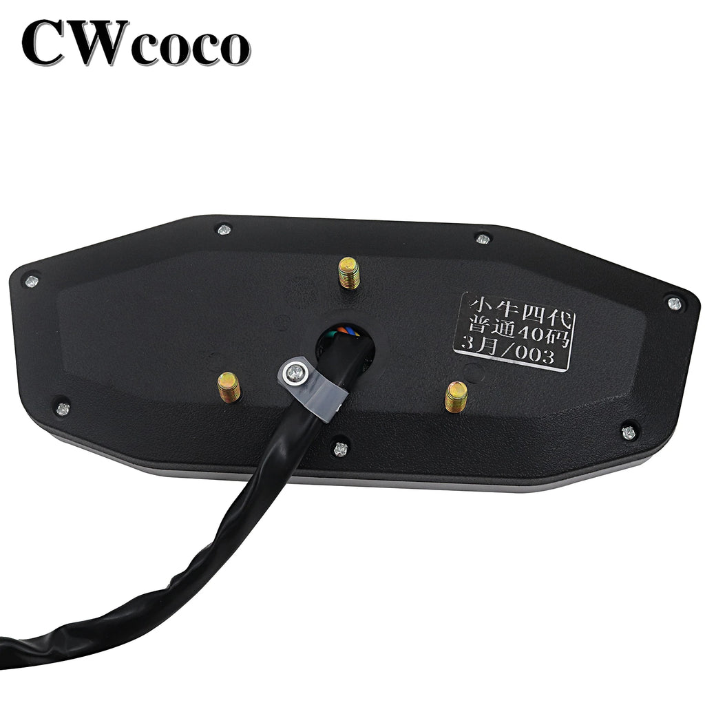 Electric Scooter 60V 72V Odometer Battery Power Display Speedometer Gear Table For Citycoco Scooter Harley Scooter Accessories