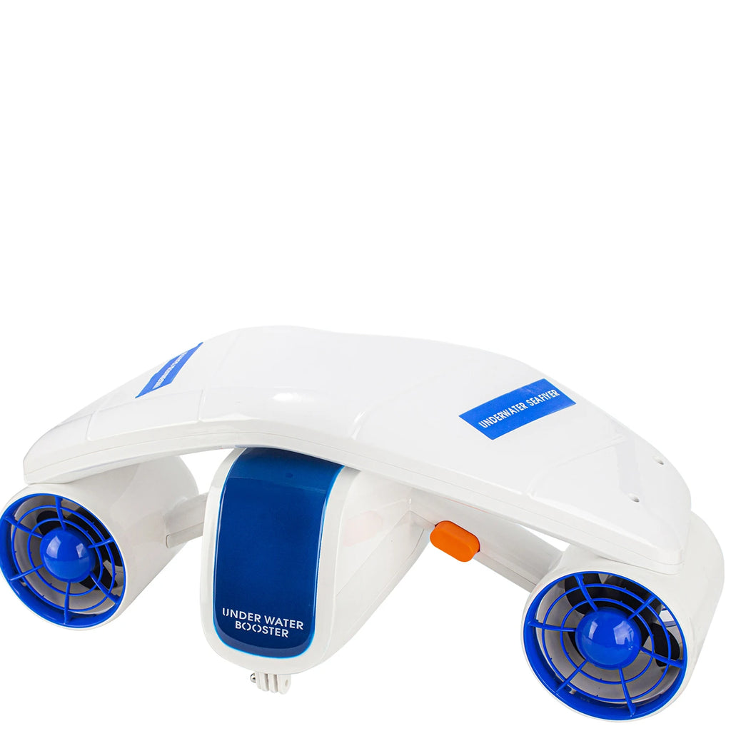 4.3" Screen Waterproof Sea Scooter, Portable 75000MAH Speed Adjustable Electric Underwater Scooter Jet