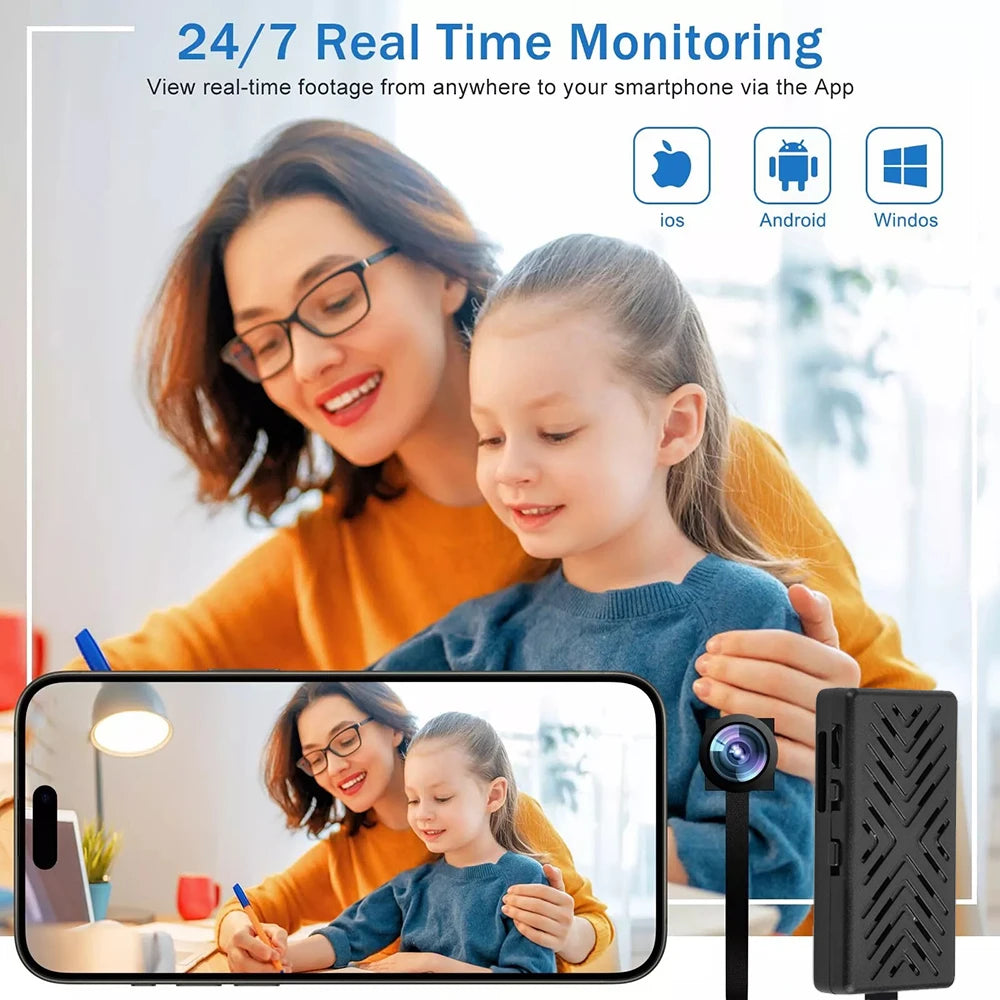 HD 1080P-DIY Module WiFi-Mini Camera Home Security Motion Detection P2P Micro Camcorder Remote Contro Video Recorder Mini IP Cam