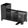 Well-ventilated Kitchen Sink Organizer Plastic Space-saving Sink Sponge Storage Basket Sponge Holder Kitchen Drain Rack