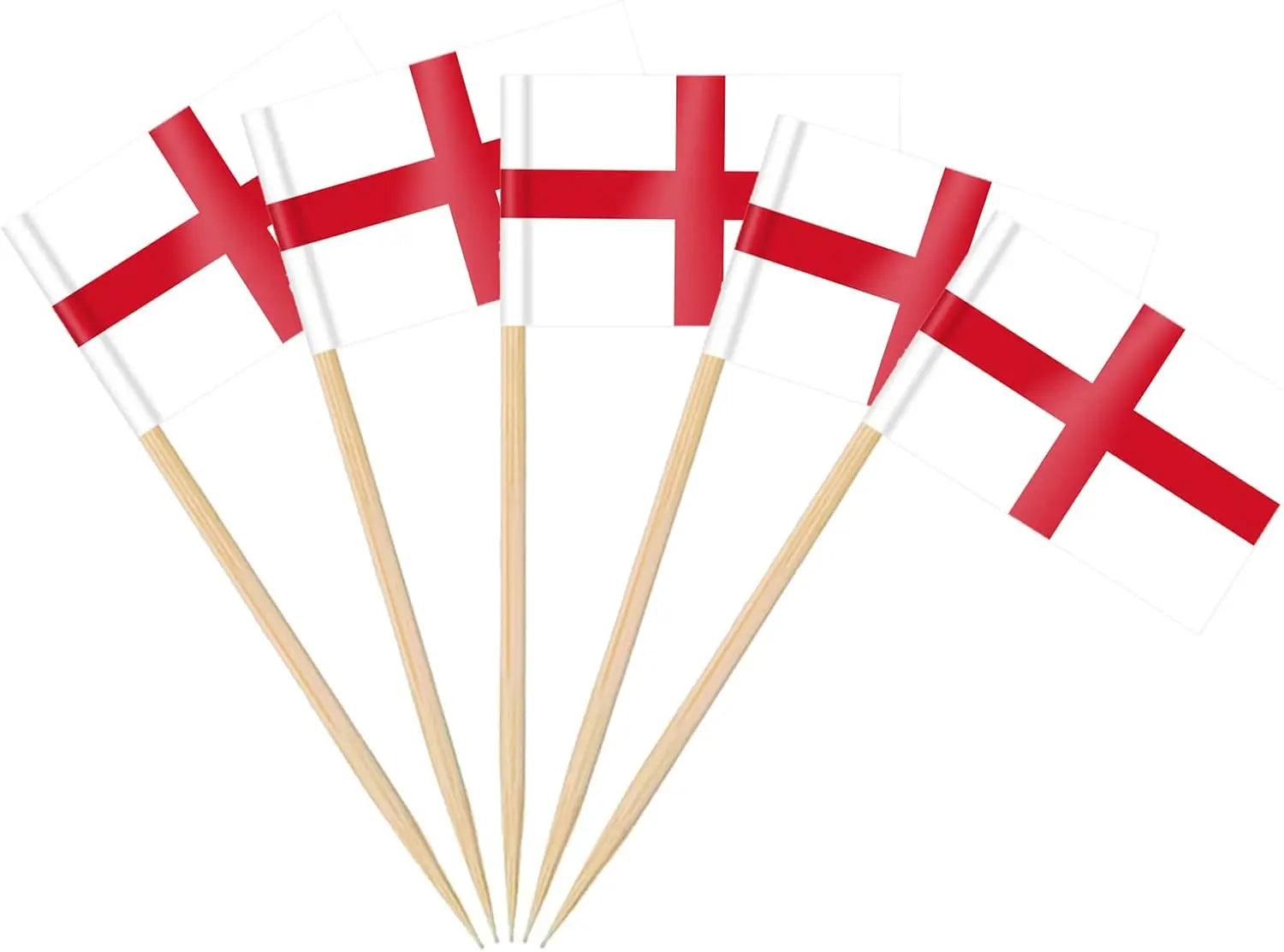 100 Pcs 10 Countries Toothpick Flags, Mini Flag Cupcake Toppers,Different Countries Flags Cocktail Picks for Party Decorations