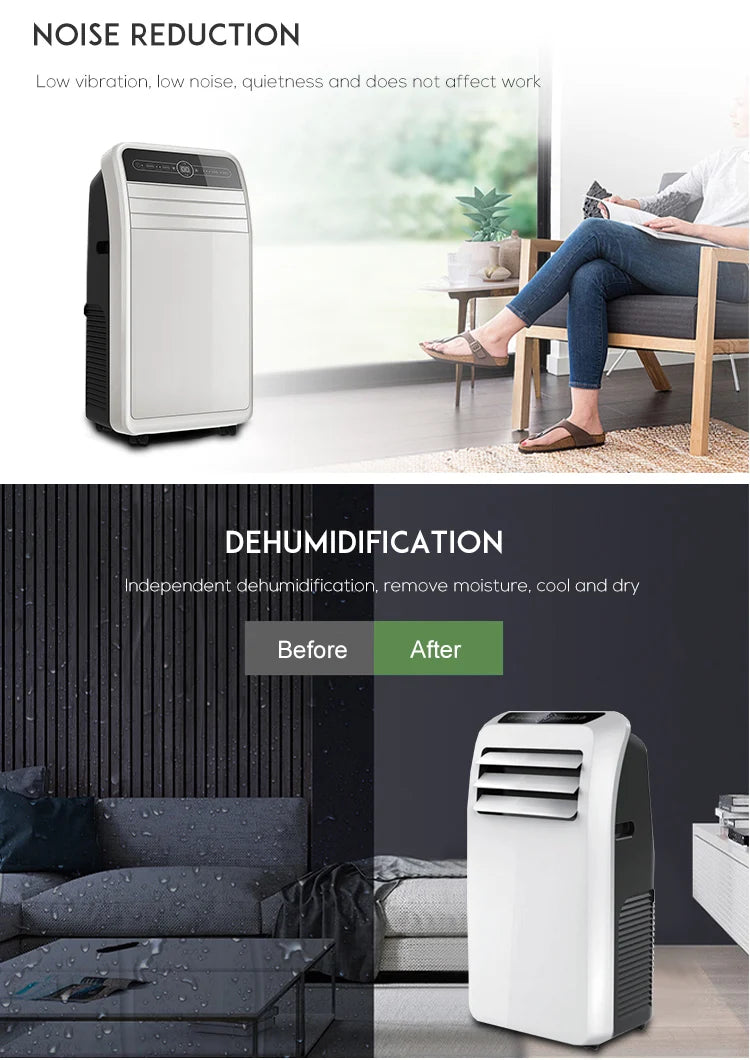 Manufacturer 5000 7000 9000 12000 18000 Btu Cooling Floor Standing Air Conditioners Stand Smart Mobile Portable Air Conditioner